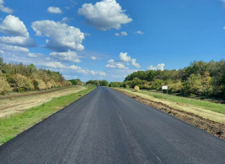 В Волгоградской области завершается ремонт трехкилометрового участка дороги